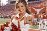 Texas Longhorns Ring | Black & Gold CZ | UT Culture RIng