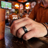 Texas Longhorns Ring | Black & Blue Logo UT Culture Ring