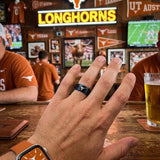 Texas Longhorns Ring | Black & Blue Logo UT Culture Ring