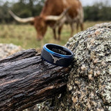 Texas Longhorns Ring | Black & Blue Logo UT Culture Ring
