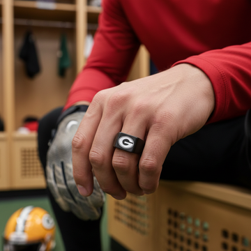 Georgia Bulldogs Ring | Black | Sizes 8-12 | Customizable