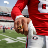 Georgia Bulldogs Ring Bulldogs Logo Ring Gold #uga #bulldogs