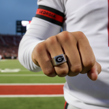 Georgia Bulldogs Ring Bulldogs Logo Ring Silver #uga #bulldogs