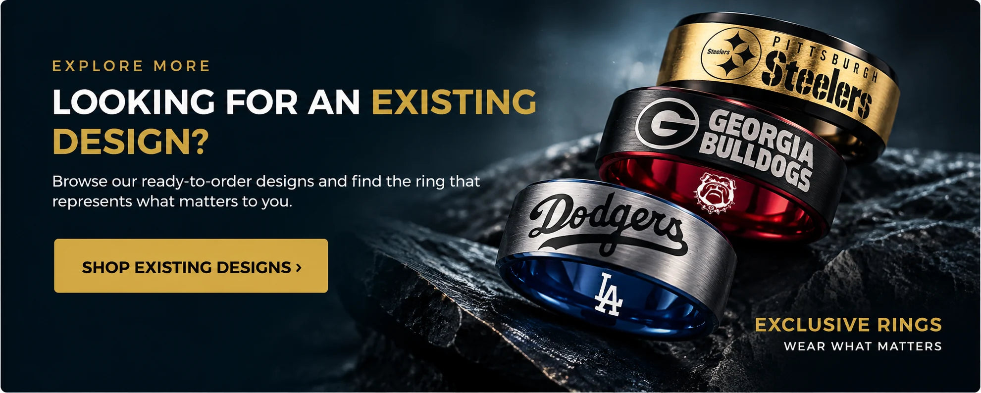 Shop existing Exclusive Rings designs